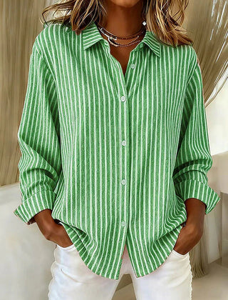 Louise™ | Effortless Striped Knit Cardigan 2