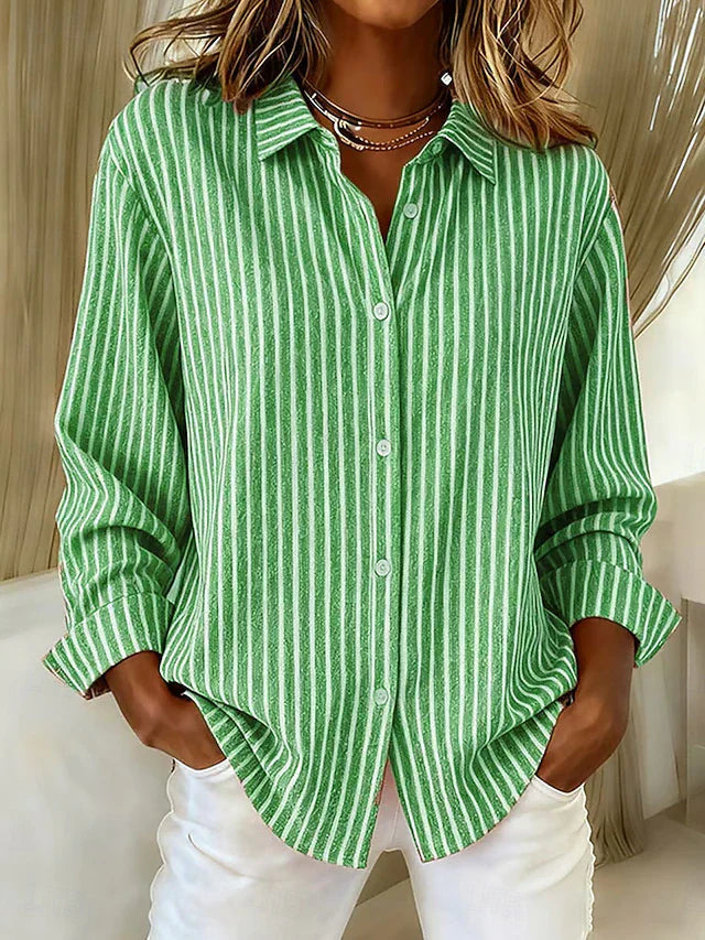 Louise™ | Effortless Striped Knit Cardigan 2