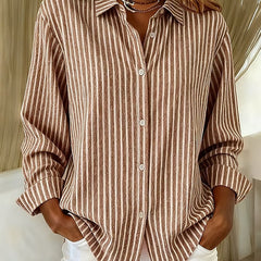 Louise™ | Effortless Striped Knit Cardigan 3