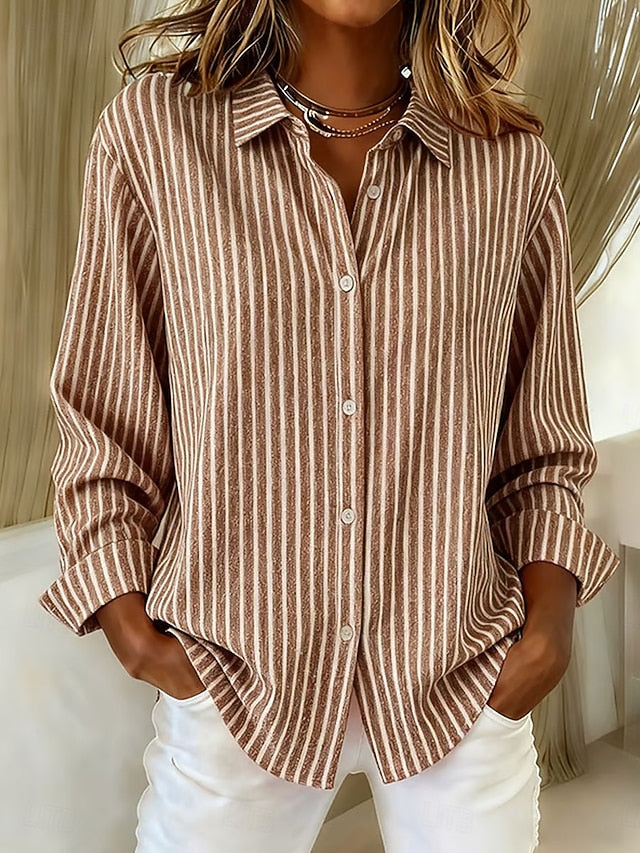 Louise™ | Effortless Striped Knit Cardigan 3