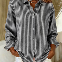 Louise™ | Effortless Striped Knit Cardigan 4