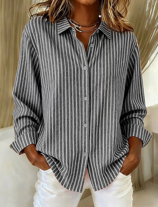Louise™ | Effortless Striped Knit Cardigan 4