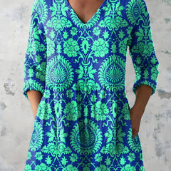 Marlee | Long Blouse with V-Neck 0
