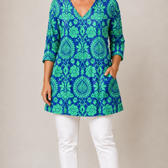 Marlee | Long Blouse with V-Neck 1