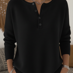 Monica™ | Classic Button Knit Sweater 4