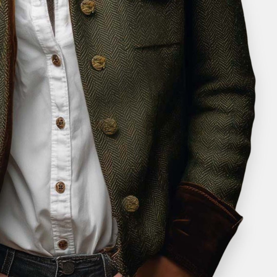 Nova™ Velvet Detail Tweed Jacket 1
