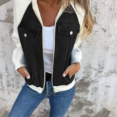 Oliva™ Modern Jacket with Denim Fabric 4