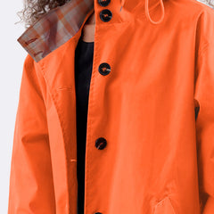Rachel™ Water-Resistant Oversized Hooded Windbreaker 10
