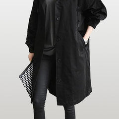 Rachel™ Water-Resistant Oversized Hooded Windbreaker 14