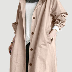 Rachel™ Water-Resistant Oversized Hooded Windbreaker 17