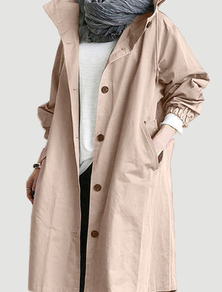 Rachel™ Water-Resistant Oversized Hooded Windbreaker 17