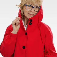 Rachel™ Water-Resistant Oversized Hooded Windbreaker 3