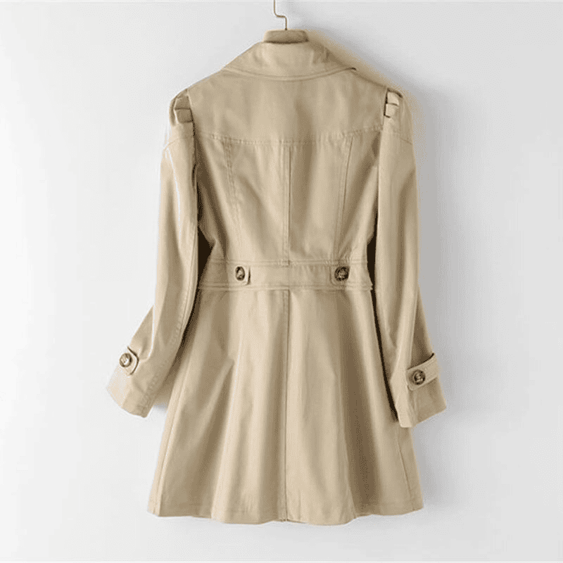 Raphaella™ Mid-Length Trench Coat 1