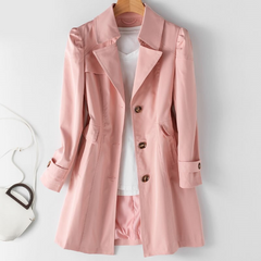 Raphaella™ Mid-Length Trench Coat 4