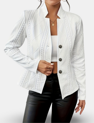 Rees™ Elegant Tailored Cardigan 0