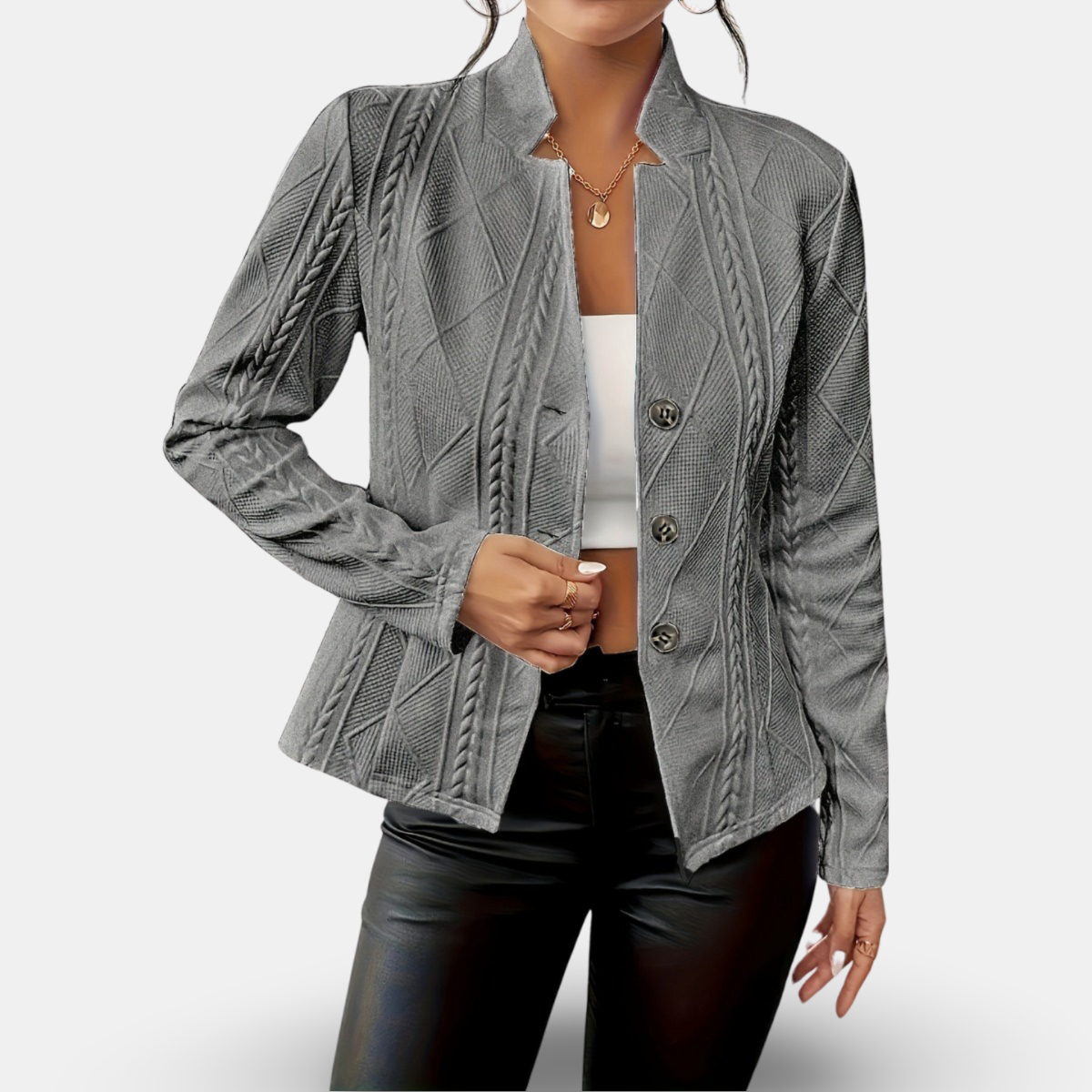 Rees™ Elegant Tailored Cardigan 5