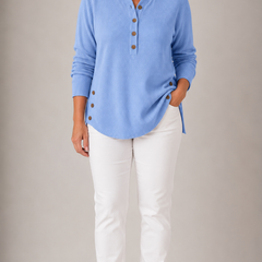 Renata™ | Ribbed Button Detail Tunic 1
