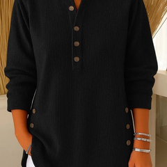 Renata™ | Ribbed Button Detail Tunic 5