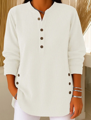Renata™ | Ribbed Button Detail Tunic 7