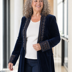Rosalind Luxurious Velvet Jacket 1