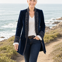 Rosalind Luxurious Velvet Jacket 3