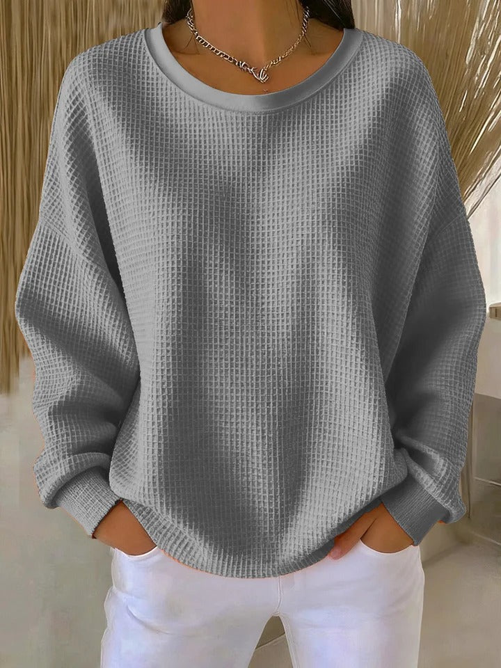 Scarlet™ | Cozy Waffle Knit Jumper 3