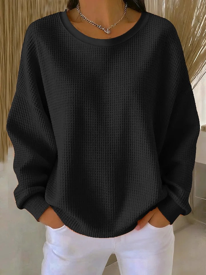 Scarlet™ | Cozy Waffle Knit Jumper 7
