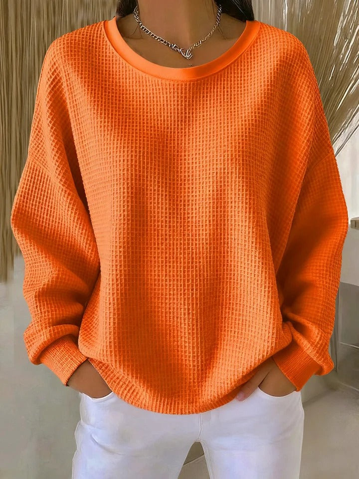 Scarlet™ | Cozy Waffle Knit Jumper 8