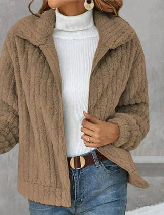 Stacey Casual Plush Cardigan 3