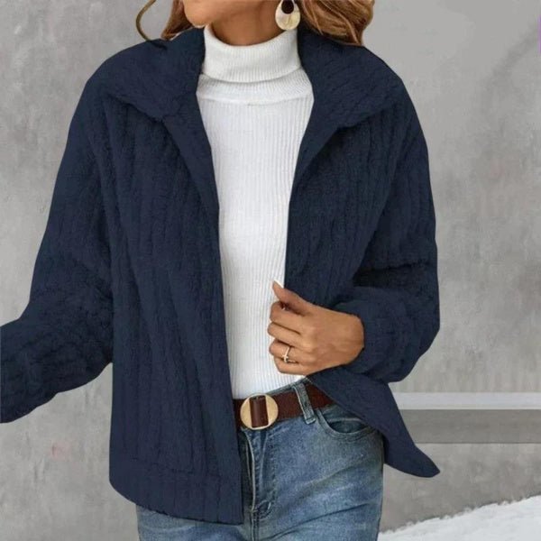 Stacey Casual Plush Cardigan 6