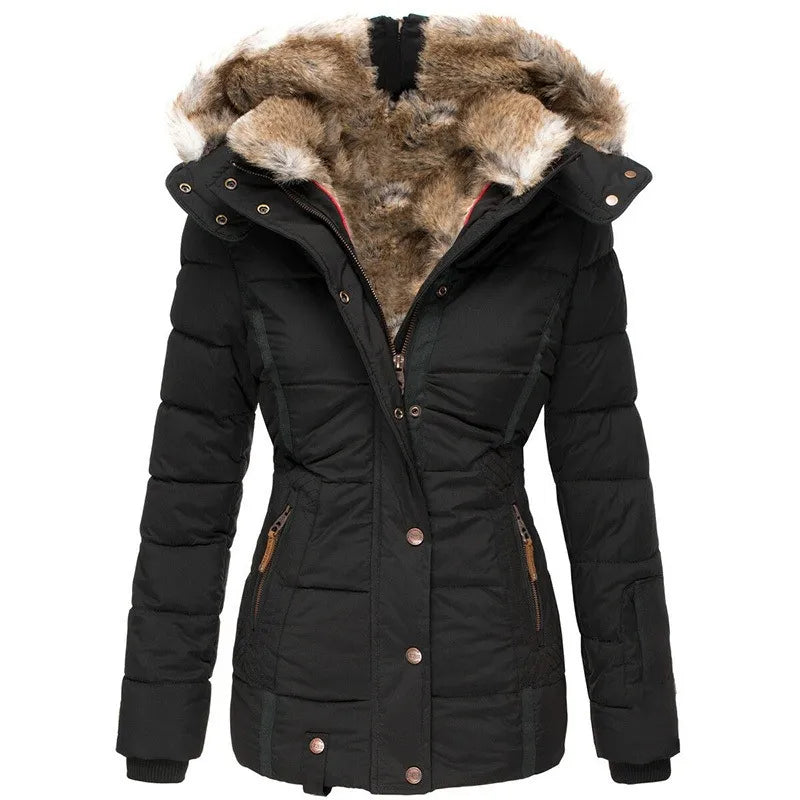 Suzie™ Warm Fur-Lined Winter Coat 0