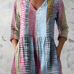 Willow| Long Blouse with V-Neck 3