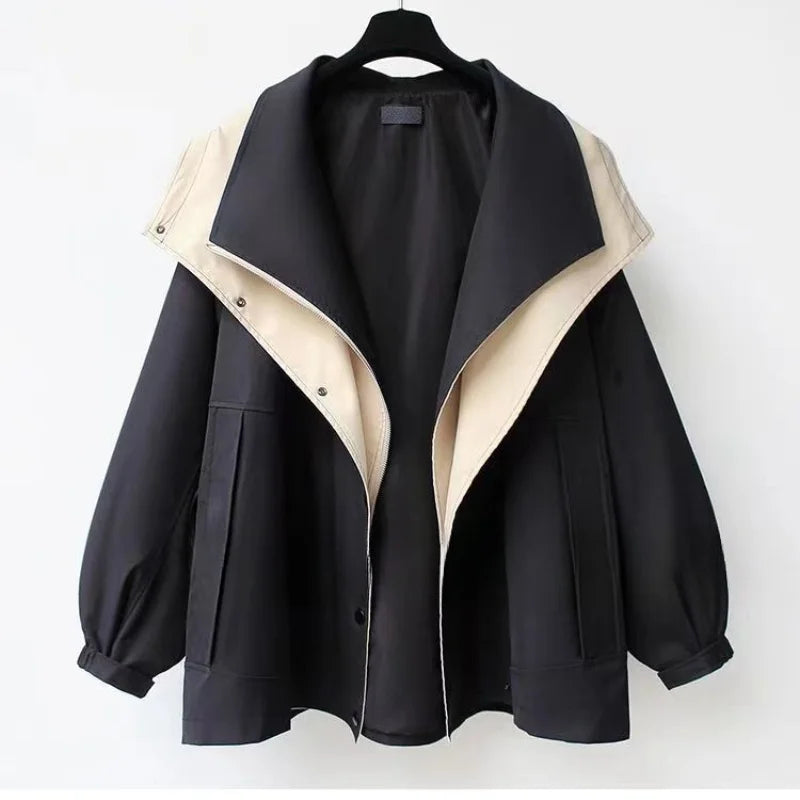Xiandra™ Trendy Hooded Windbreaker Coat 0