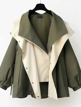Xiandra™ Trendy Hooded Windbreaker Coat 1
