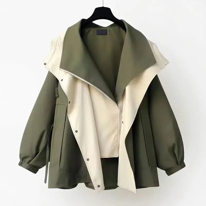 Xiandra™ Trendy Hooded Windbreaker Coat 1